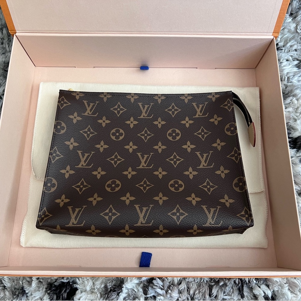 Monogram Toiletry Pouch 26